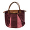 Longchamp GHW Hand Bag Nylon Purple/Pink
