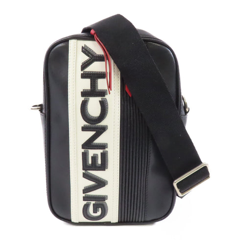 GIVENCHY SHW Shoulder Bag Leather Black