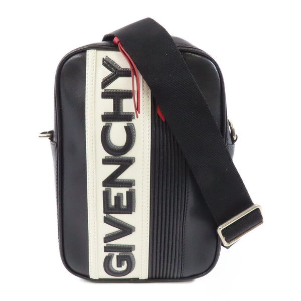 GIVENCHY SHW Shoulder Bag Leather Black