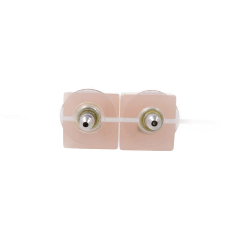 CHANEL CC Earrings Accessories PVC Pink