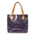 LOUIS VUITTON LV GHW Houston Hand Bag M91093 Monogram Vernis Purple