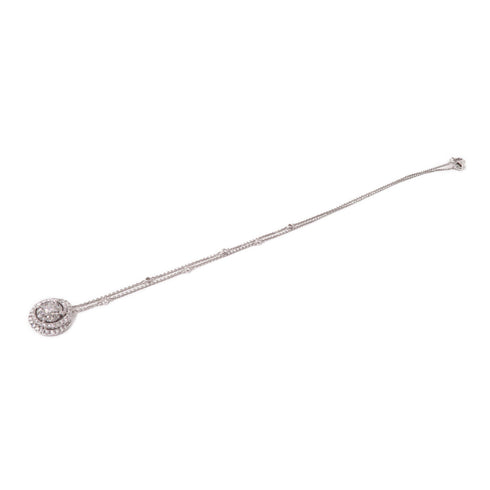 Fine Jewelry Diamond Necklace Accessories 18K White Gold
