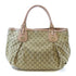 GUCCI GG GHW Tote Bag 269951 Canvas Brown