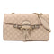 GUCCI GG GHW Chain Shoulder Bag 295402 Leather White
