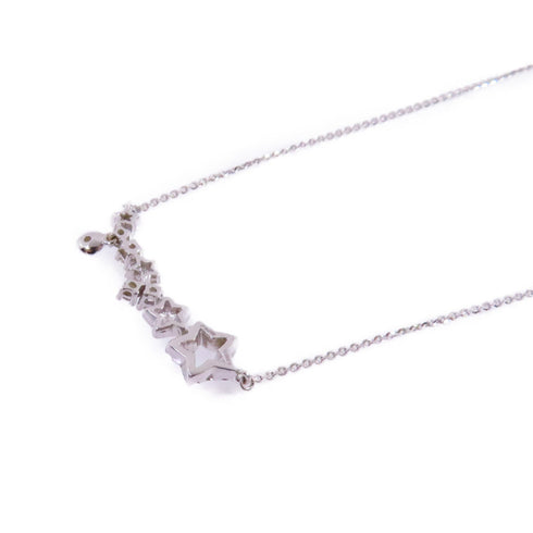 JEWELRY Diamond Necklace 18K White Gold v5
