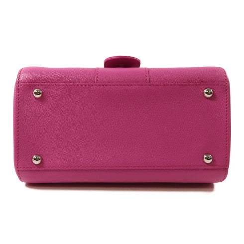 DELVAUX SHW Brilliant Mini 2 Way Shoulder Bag Calfskin Leather