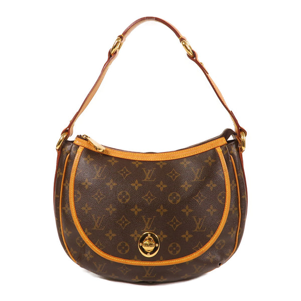 LOUIS VUITTON LV GHW Tulum PM Shoulder Bag M40076 Monogram Brown