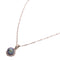 Jewelry Pearl Necklace 2.4g 18K White Gold