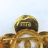 CHANEL CC Brooch Pin Metal Gold