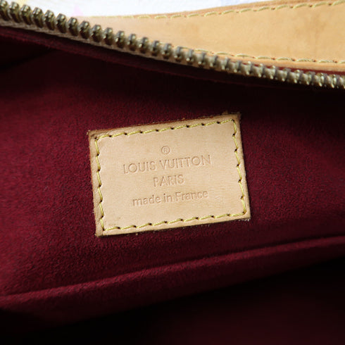 LOUIS VUITTON LV GHW Claudia Shoulder Bag M40193 Monogram Multicolore White v1