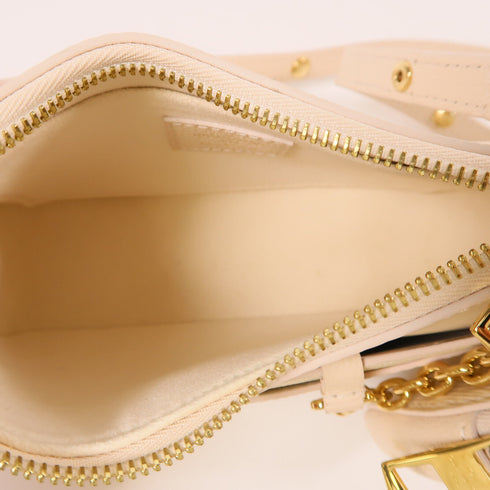 LOUIS VUITTON LV GHW Marellini 2 Way Shoulder Bag M22941 Epi White