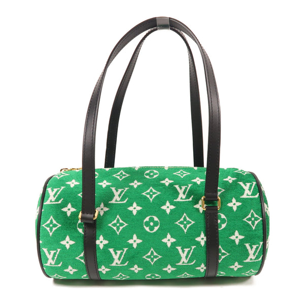 LOUIS VUITTON LV GHW Papillon Shoulder Bag M46206 Monogram Jacquard Velvet Green