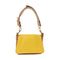 Chloe GHW Shoulder Bag Handbag Calfskin Leather Yellow Brown