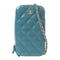 CHANEL Quilted CC SHW Chain Phone Holder Bag A70655 Caviar Leather Green