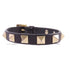 Valentino GHW Rockstud Leather Bracelet Metal Calfskin Leather