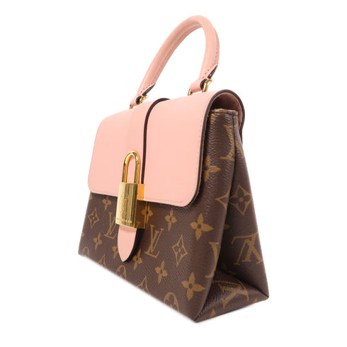 LOUIS VUITTON LV GHW Locky BB 2 Way Shoulder Bag M44080 Monogram Brown Pink