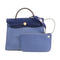 HERMES SHW Herbag PM 2Way Shoulder Bag Canvas C 7E Bleu Brighton 73 Bleu Saphir