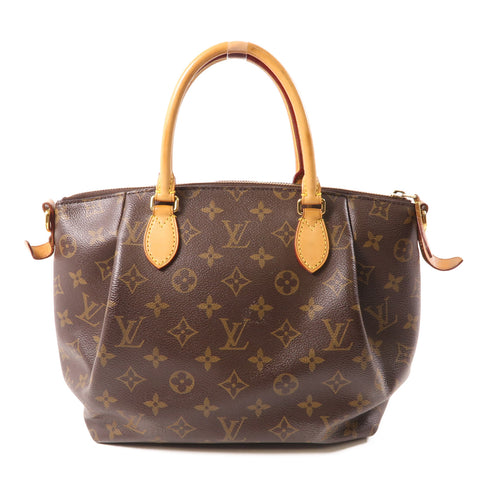 LOUIS VUITTON LV GHW Turenne PM 2 Way Shoulder Bag Handbag M48813 Monogram Brown