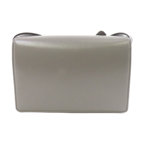 GUCCI GG GHW Shoulder Bag Crossbody 589474 Calfskin Leather Gray