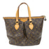 LOUIS VUITTON LV GHW Palermo PM 2 Way Shoulder Bag Handbag M40145 Monogram Brown