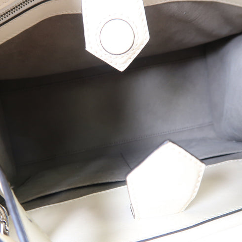 FENDI SHW Runaway 2 Way Bag 8BH344 Calfskin Leather Beige/Brown