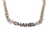 CHANEL CC Necklace Accessories Metal Black Gold