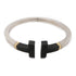 TIFFANY&CO T Bracelet Bangle Accessories 18KYG Ceramic 925 Sterling Silver