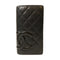 CHANEL Quilted CC Cambon Line Long Wallet Calfskin Leather Black