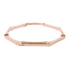 GUCCI GG Link To Love Bangle 18K Pink Gold