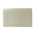 HERMES PHW Fortunio Clutch Bag Evercolor Leather Craie White