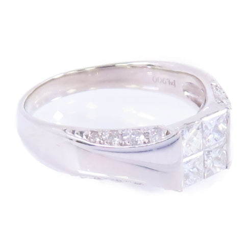 JEWELRY Diamond Ring US#7.25 PT900 Platinum