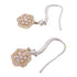 JEWELRY Diamond Earrings 18K White/Pink Gold