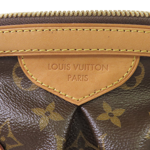 LOUIS VUITTON LV GHW Tivoli GM Handbag M40144 Monogram Brown