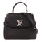 LOUIS VUITTON LV SHW Lockme Ever BB Shoulder Bag M53937 Calfskin Leather Black