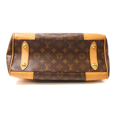 LOUIS VUITTON LV GHW Retiro 2 Way Bag M40325 Monogram Brown