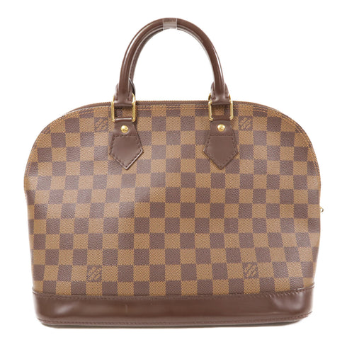 LOUIS VUITTON LV GHW Alma Hand Bag N51131 Damier Brown