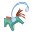 HERMES Rodeo Bag Charm 064929CA Swift Leather Green/Blue/Brown