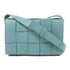 BOTTEGA VENETA BV Cassette Shoulder Bag Lambskin Leather Blue