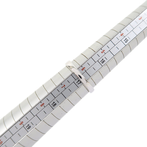 Fine Jewelry Diamond Ring 3.5g 18K White Gold US#6.25