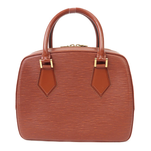 LOUIS VUITTON LV GHW Soblon Handbag M52043 Epi Leather Brown