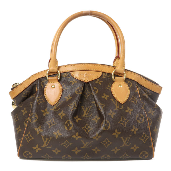 LOUIS VUITTON LV GHW Tivoli PM Hand Bag M40143 Monogram Brown