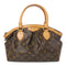 LOUIS VUITTON LV GHW Tivoli PM Hand Bag M40143 Monogram Brown