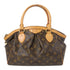 LOUIS VUITTON LV GHW Tivoli PM Hand Bag M40143 Monogram Brown