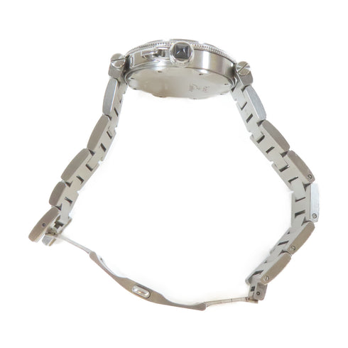 CARTIER Pasha Seatimer Automatic Watch W31077M7 Stainless Steel Black