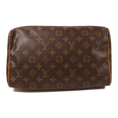 LOUIS VUITTON LV GHW Speedy 30 Handbag M41526 Monogram Brown