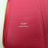 HERMES PHW Azap Wallet Zipper Wallet Chevre Leather Rose Mexico