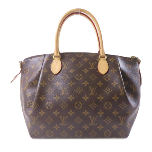 LOUIS VUITTON LV GHW Turenne MM 2 Way Shoulder Bag Handbag M48814 Monogram Brown
