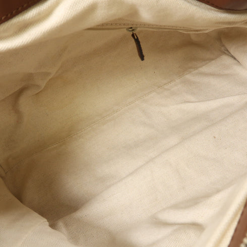 GUCCI GG GHW Sukey Hobo 2 Way Shoulder Bag Handbag 223974 Canvas Brown