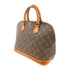 LOUIS VUITTON LV GHW Alma Handbag M51130 Monogram Brown v6