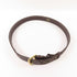 LOUIS VUITTON LV GHW Belt Monogram Mini Lin Leather Brown